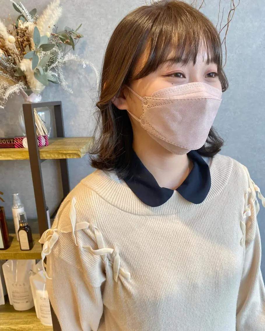 ショート カラー パーマ メンズ キッズ マツエク・マツパ 成人式 山本 銘子のヘアスタイル