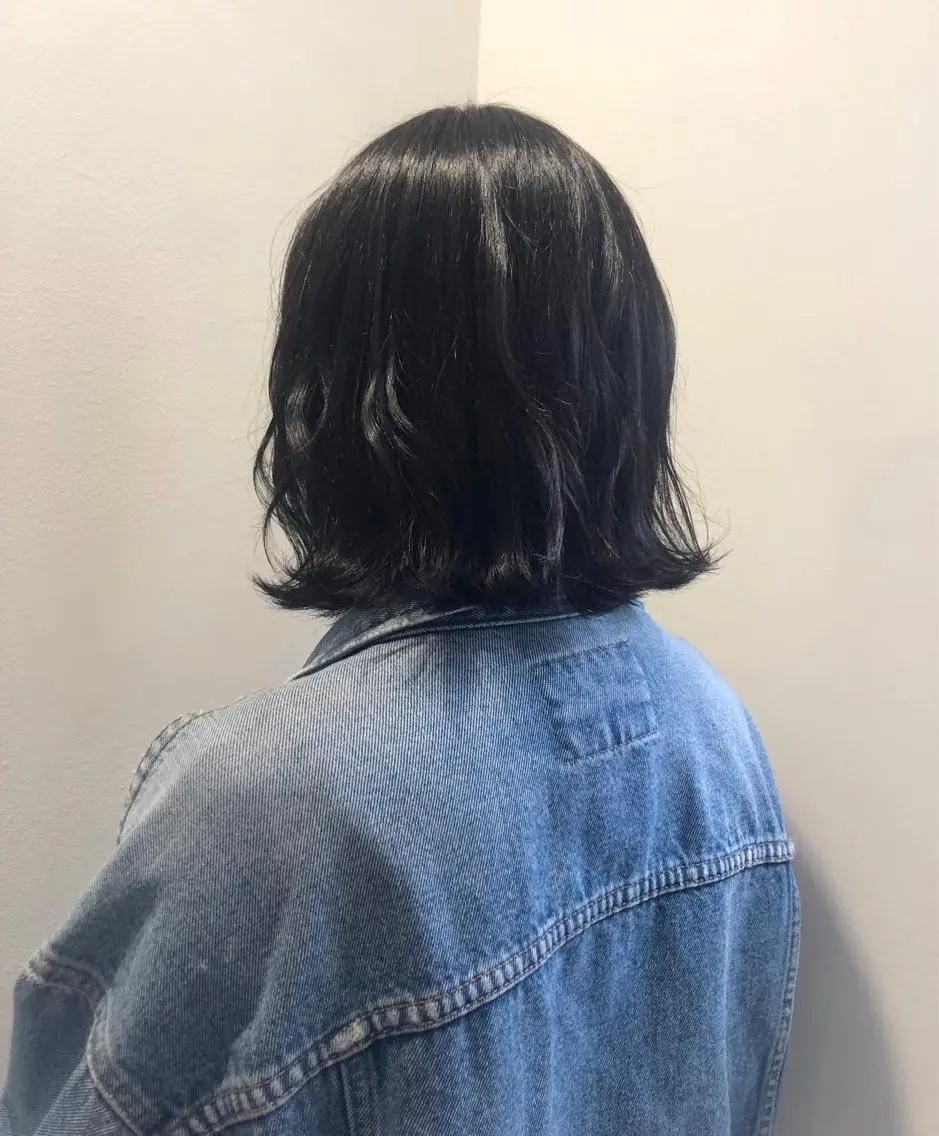 ミディアム カラー 眠れるヘッドスパ✨ chacoのヘアスタイル