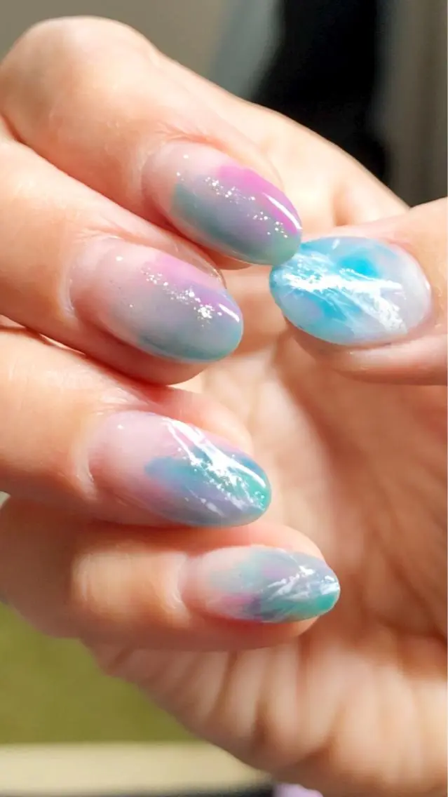 ネイル ニュアンスネイル ハンドネイル ハンドケア u sのネイルデザイン