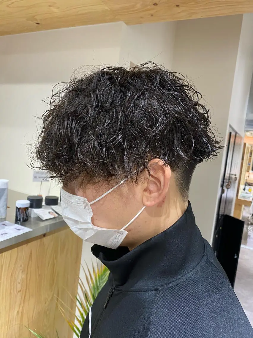 パーマ メンズ カット パーマ ヘアセット 再現性No.1ヘア ごーた立川のヘアスタイル