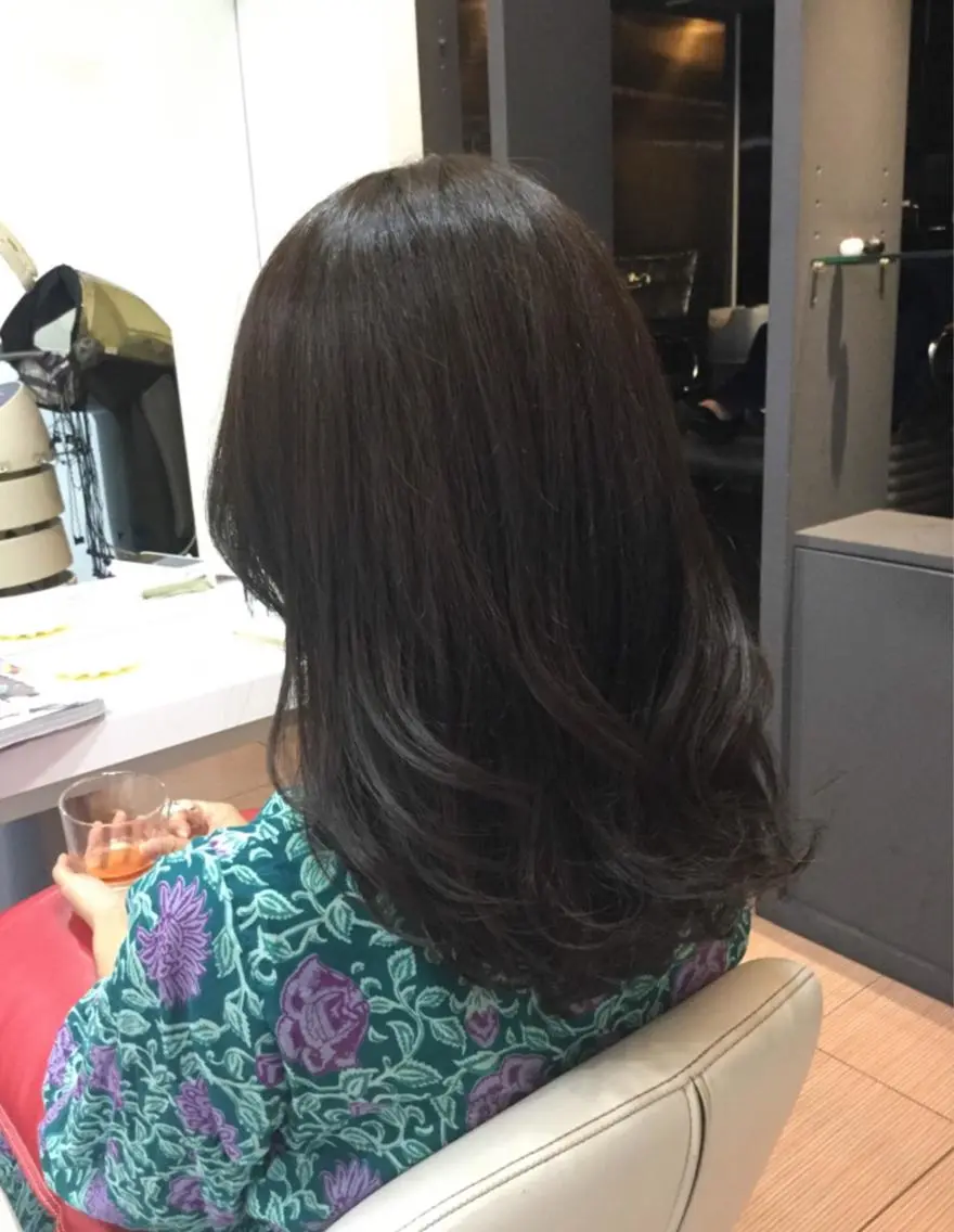 ロング カラー カット ヘアカラー トリートメント ヘッドスパ 貴方に似合うを見つけ ます🌱市川リョウカのヘアスタイル