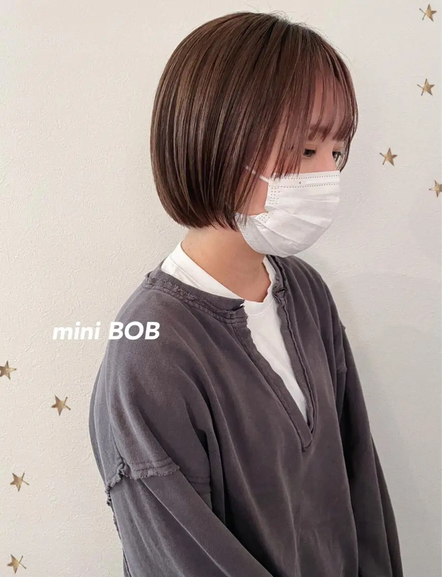 ショート カット 市川 千夏のヘアスタイル