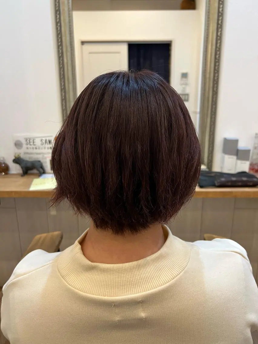 ショート 🐰ハイトーンカラー 畠山 渡🐰のヘアスタイル