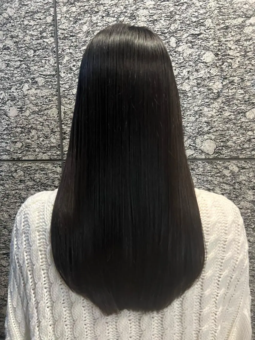 ロング トリートメント 酸熱トリートメント 髪質改善美容師 大森勝馬のヘアスタイル