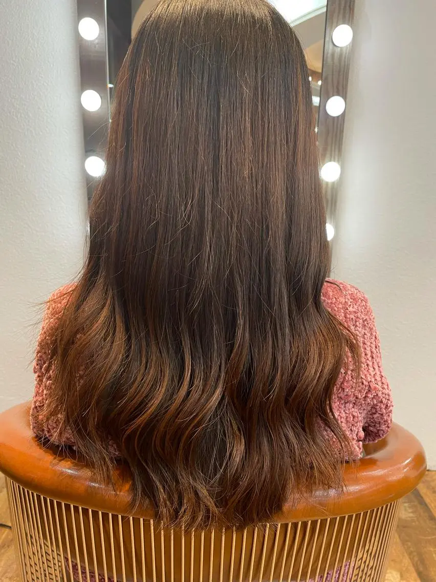 ロング 林 侑弥のヘアスタイル