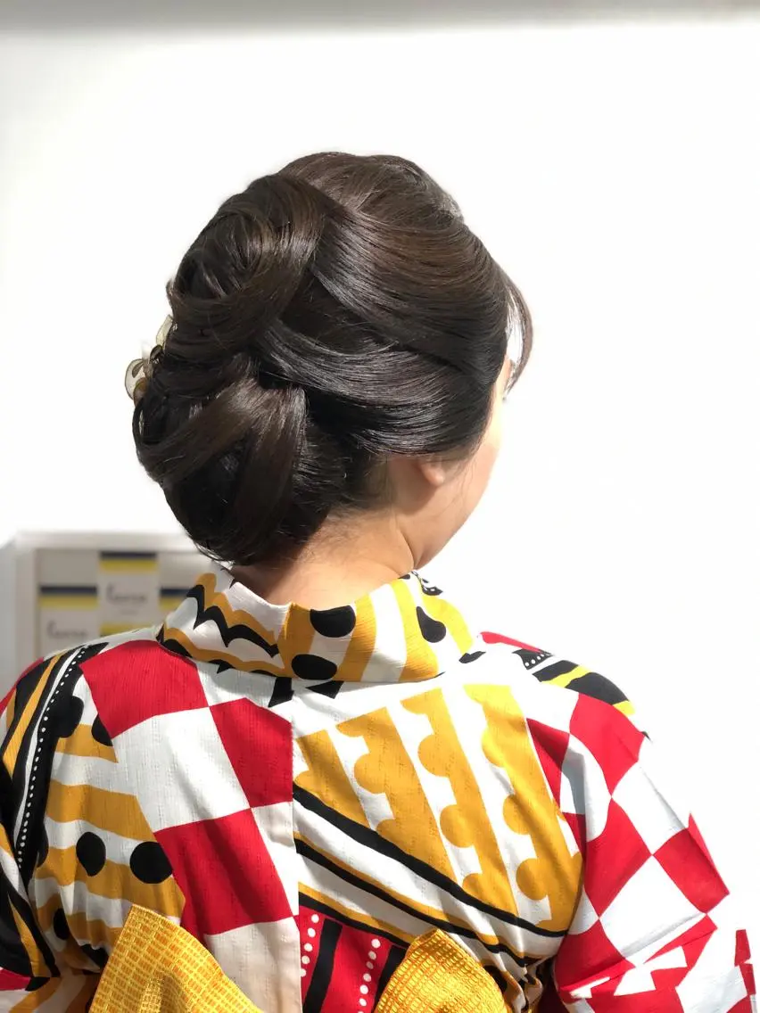セミロング ヘアセット専門店 佐藤のヘアスタイル