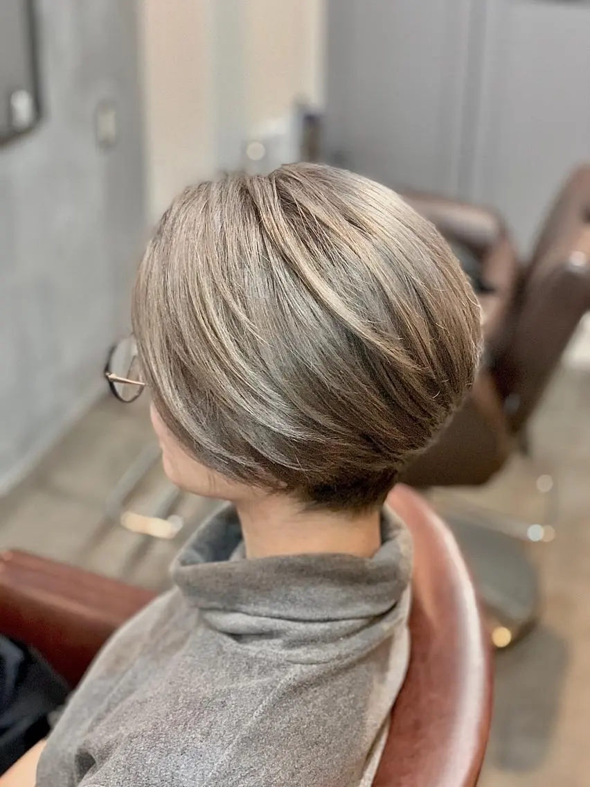 カラー カット ヘアカラー 向井 優汰のヘアスタイル