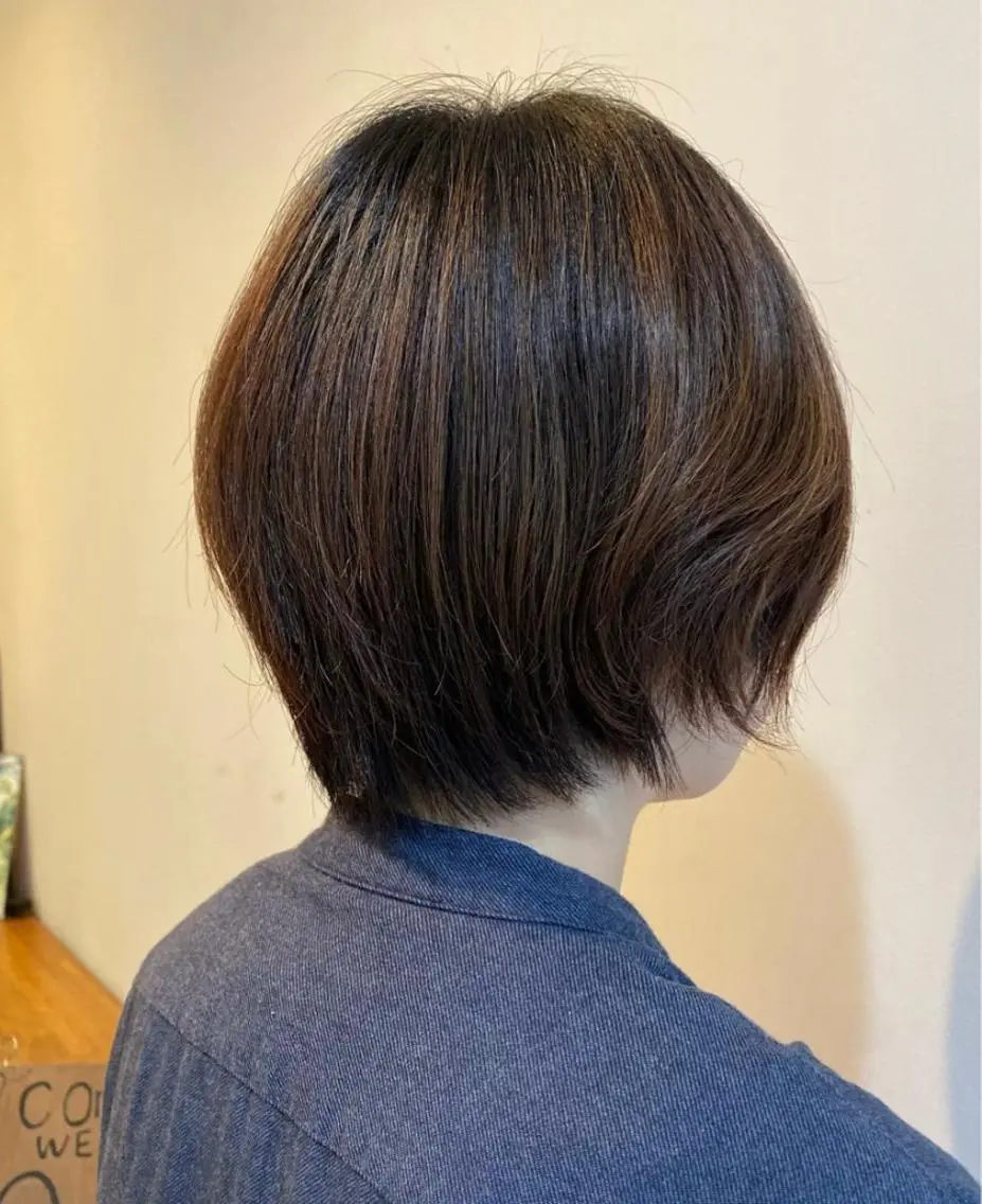 ショート カラー CRADLE Takeuchiのヘアスタイル
