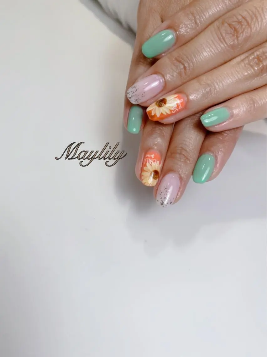 ネイル Nail salon Maylilyのネイルデザイン