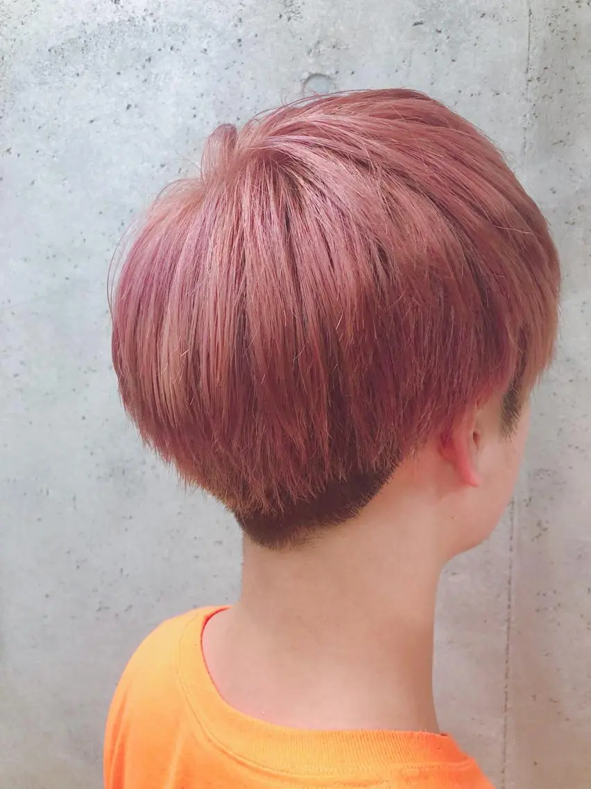 カラー メンズ カット wakana 【ブリーチカラー】のヘアスタイル