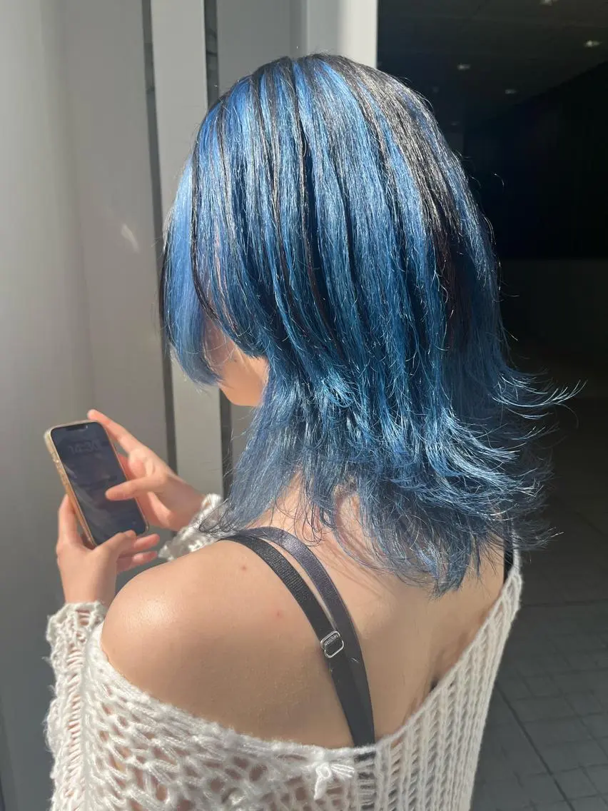 ミディアム カラー カット ヘアカラー トリートメント ヘアセット 🎀透明感 カラー🎀ミズキのヘアスタイル
