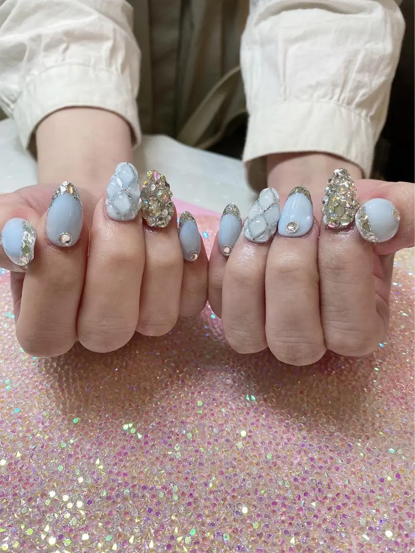 ショート ネイル ハンドネイル 《LB》ラブリエ Nail&eyeのマツエク・マツパデザイン