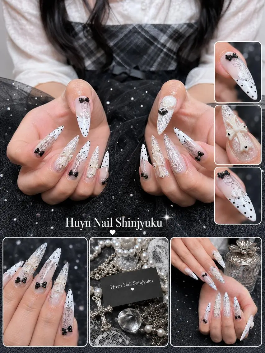 ネイル 長さ出し ジェルネイル 韓国ネイル 持ち込み シンプルネイル ハンドネイル Huyn Nail Shinjyukuのネイルデザイン