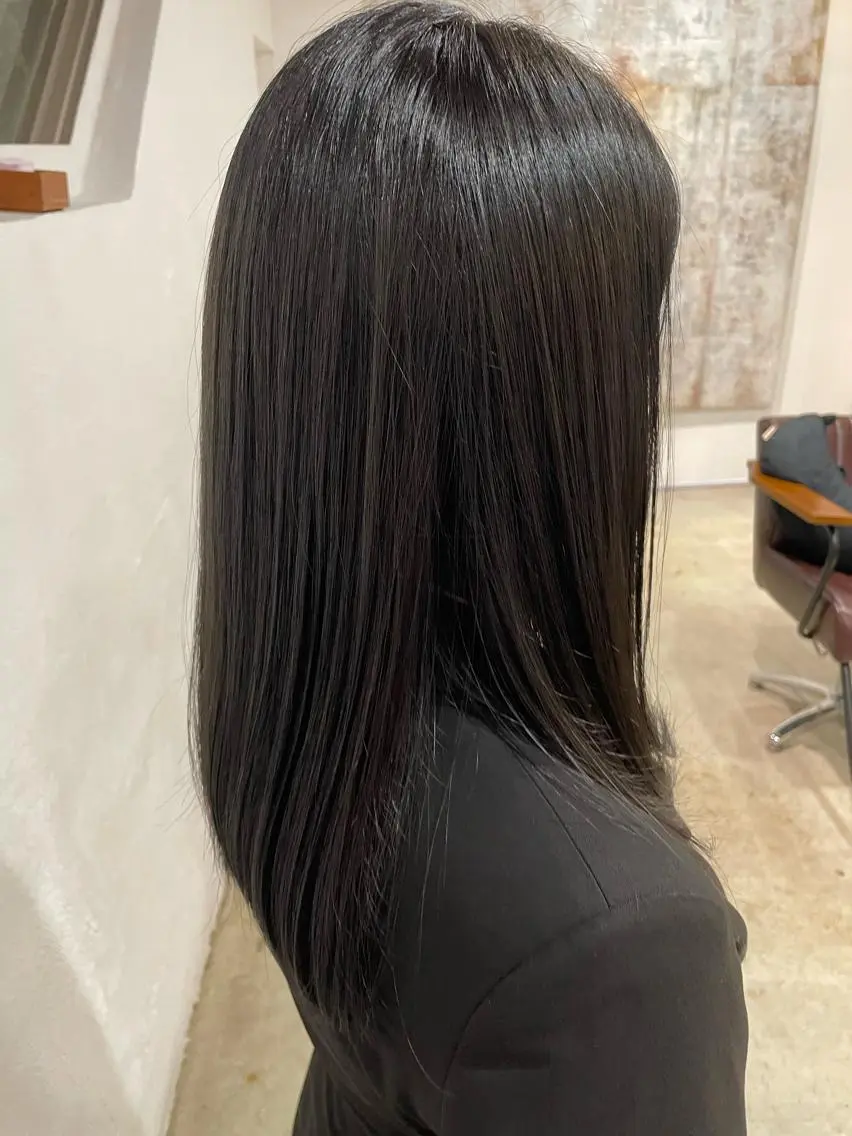 セミロング カラー ヘアカラー 【お洒落パーマ】 Elme　肥塚康汰郎のヘアスタイル