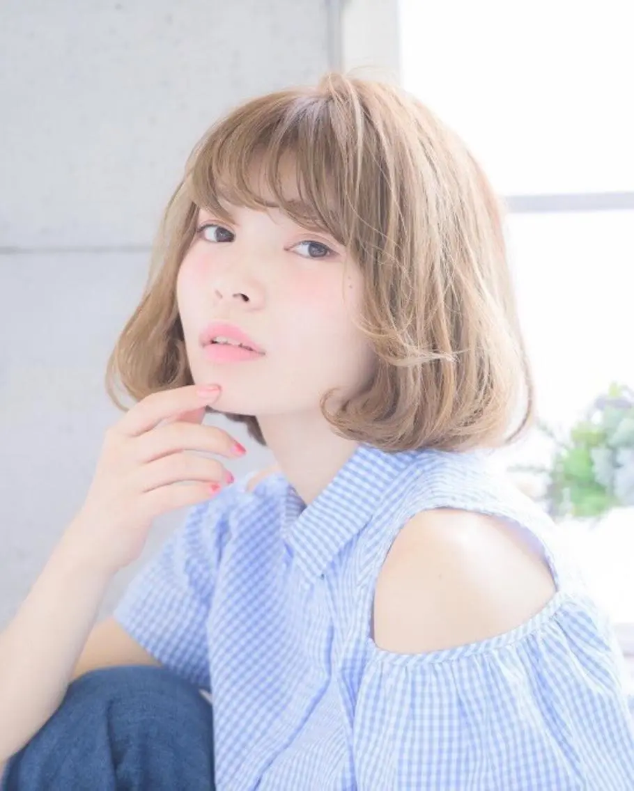 ミディアム ボブ 🍊新宿南口🍊 ERINAのヘアスタイル