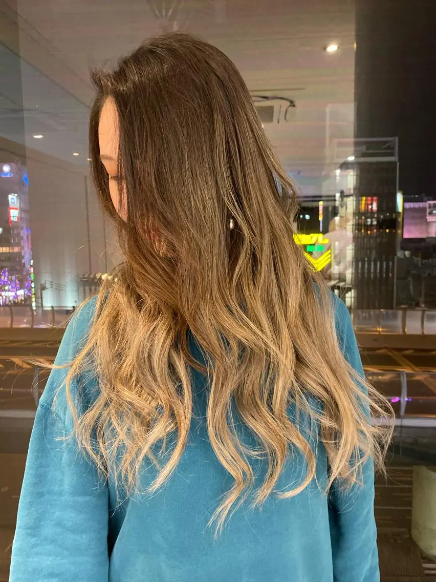 ロング カラー welring hair salonのヘアスタイル