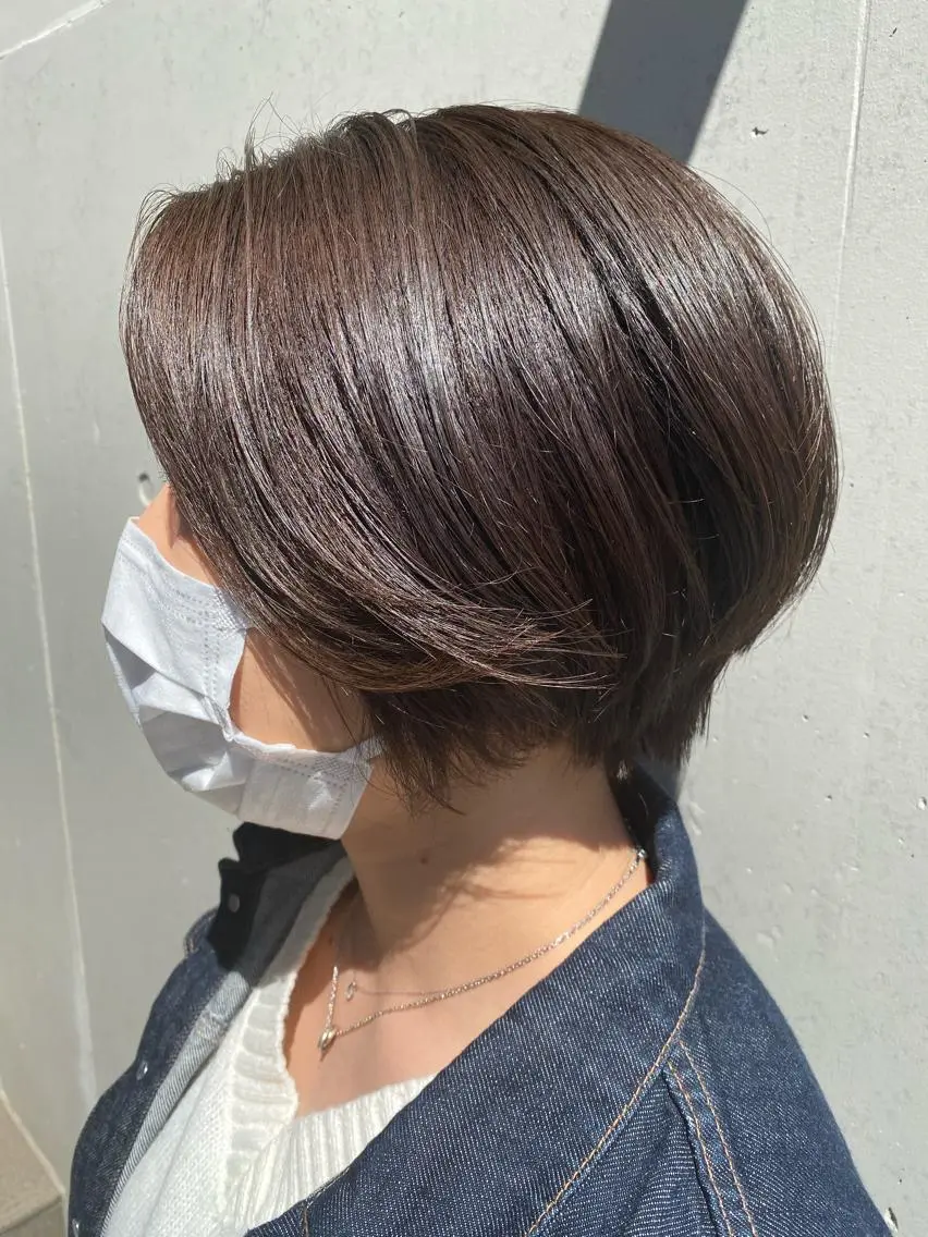 ショート カラー エクステ/ハイトーン /インナー礒野朱里のヘアスタイル