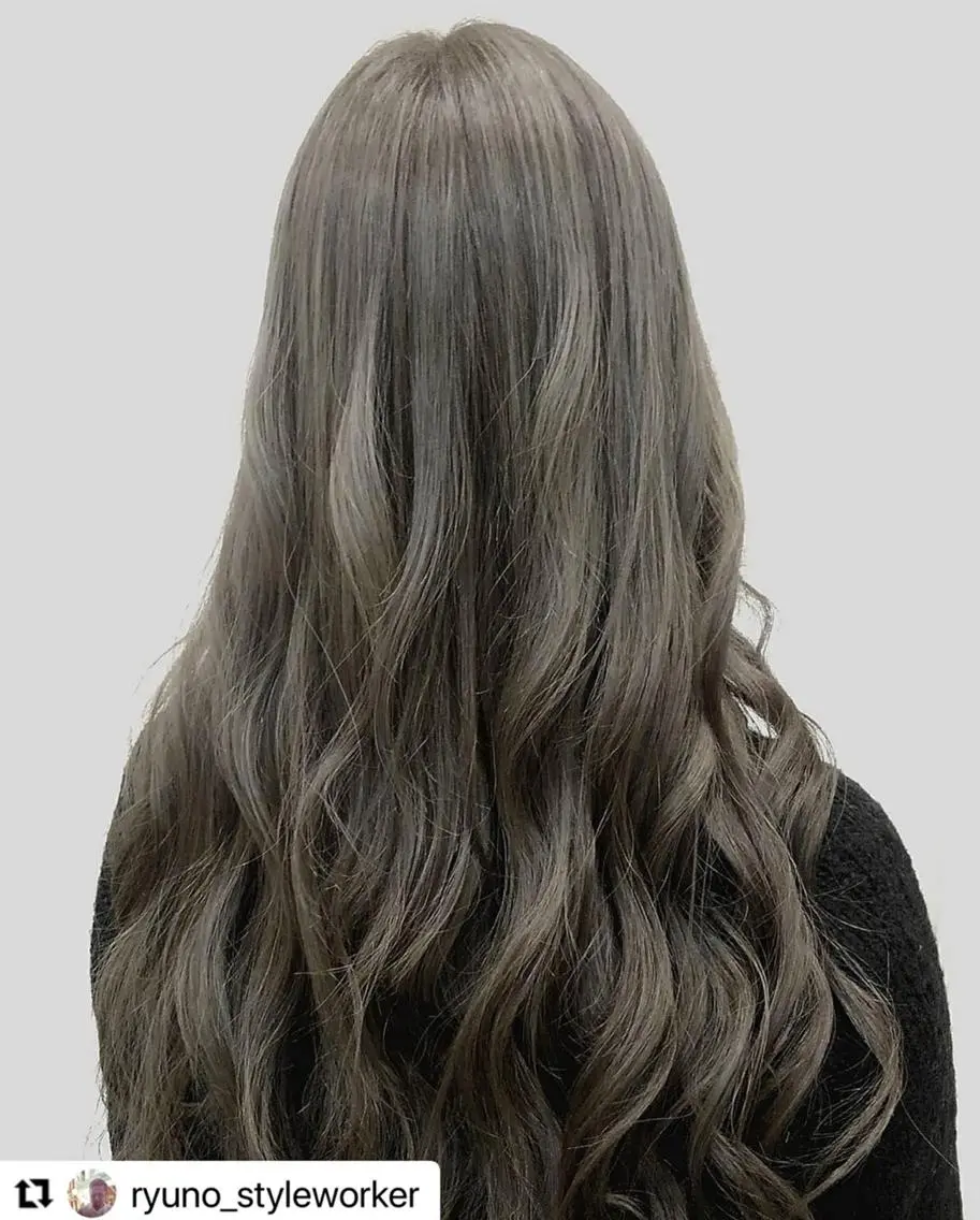 ミディアム カラー メンズ ダブルカラー グレージュ イルミナカラー 🩷Eny terrace🩷のヘアスタイル