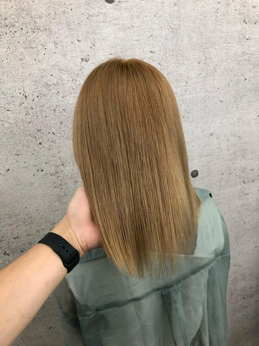 ミディアム カラー TELA HAIR 石岡♡aikaのヘアスタイル