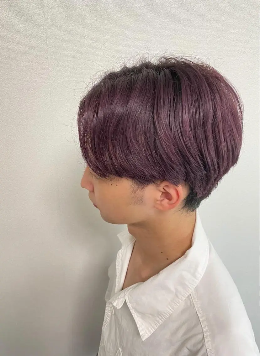 カラー メンズ いだ ひかるのヘアスタイル