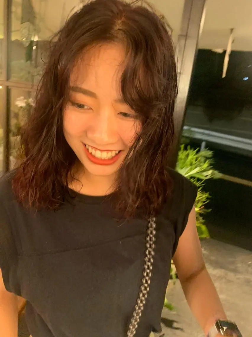 カラー パーマ ツイストスパイラルパーマ バレイヤージュ ブリーチ ケアブリーチ デザインカラー スパイラルパーマ 🌐hina⭐️のヘアスタイル