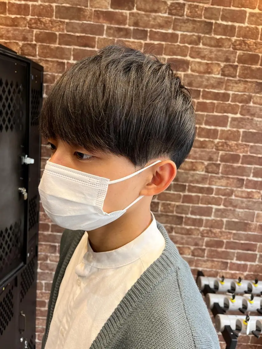 ショート カラー パーマ ヘアアレンジ メンズ キッズ ネイル マツエク・マツパ アイブロウ メンズハイライト メンズパーマ ブラウンカラー ケアカラー 透明感カラー 久木原 ゆりのヘアスタイル