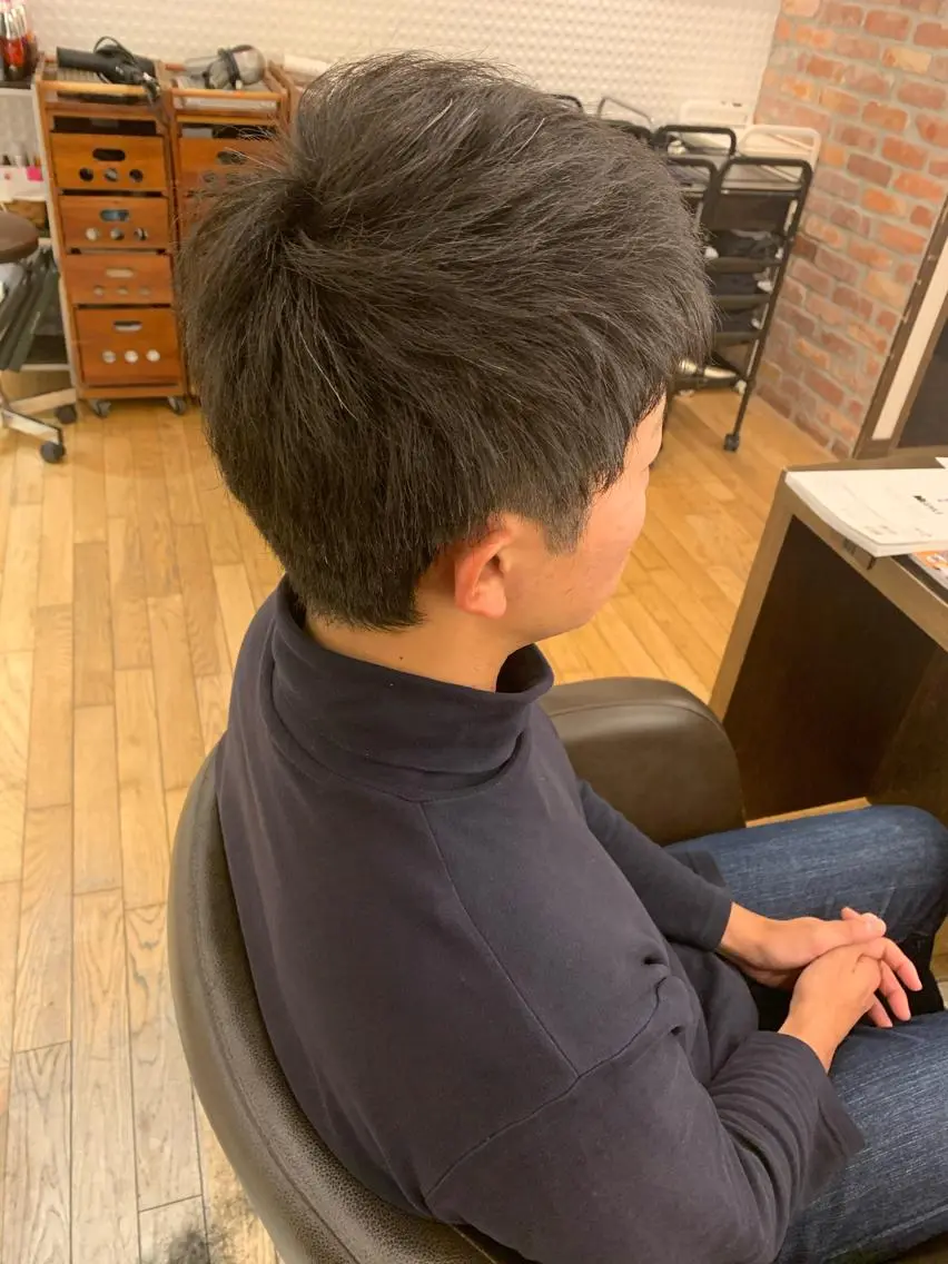 ショート パーマ 齊藤 衣梨佳のヘアスタイル