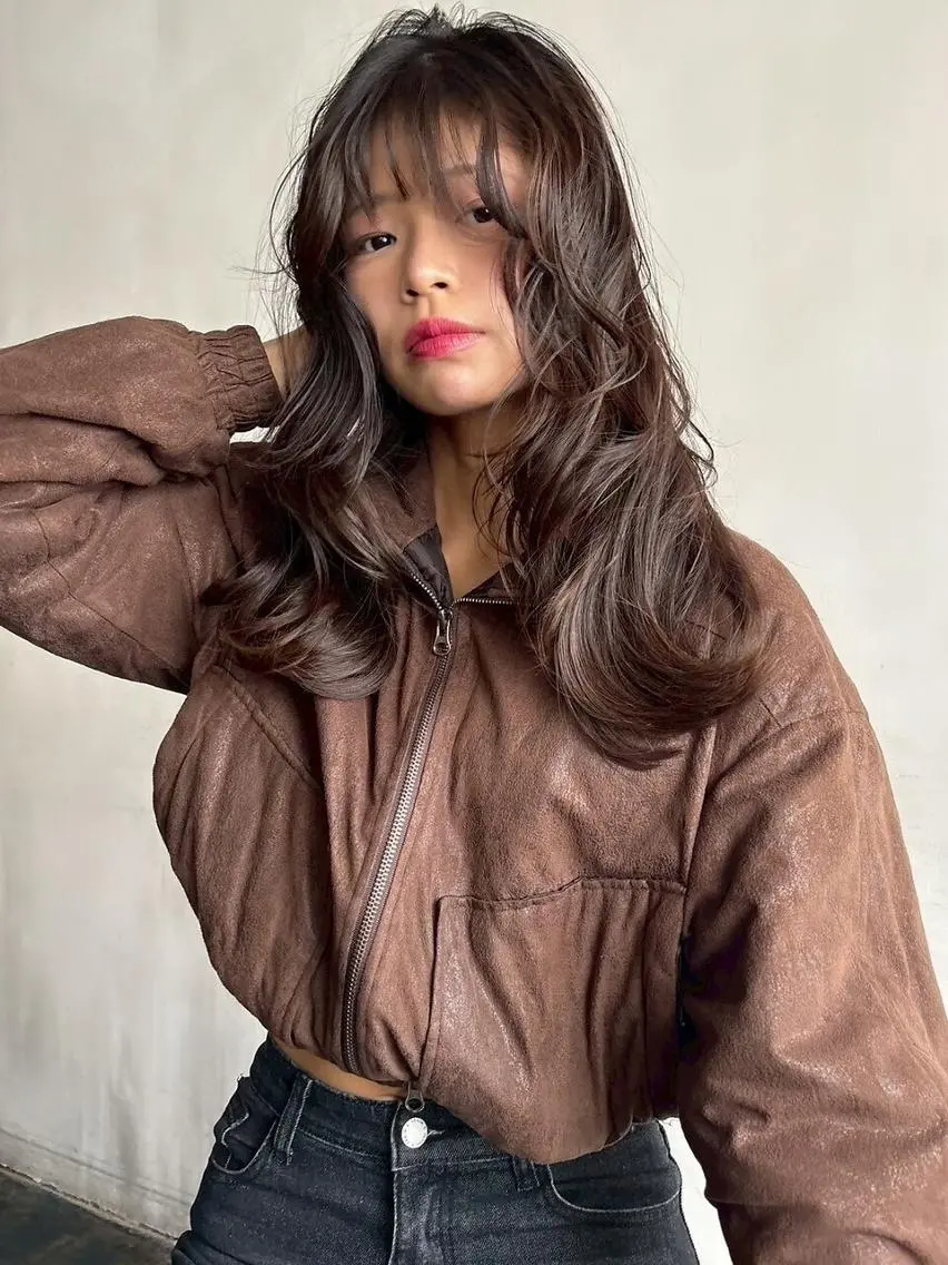 カラー ヘアカラー ecoo Sakineのヘアスタイル