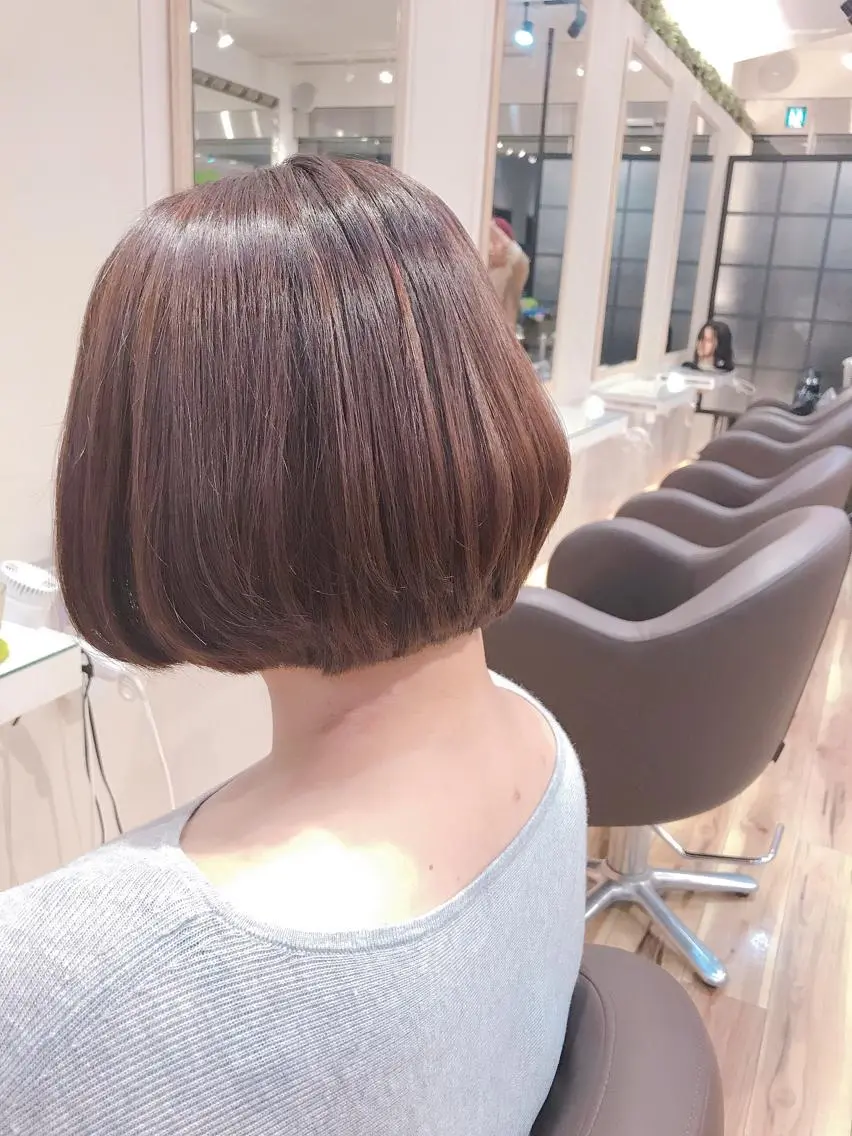 ショート カラー ⚪︎ YUNAのヘアスタイル