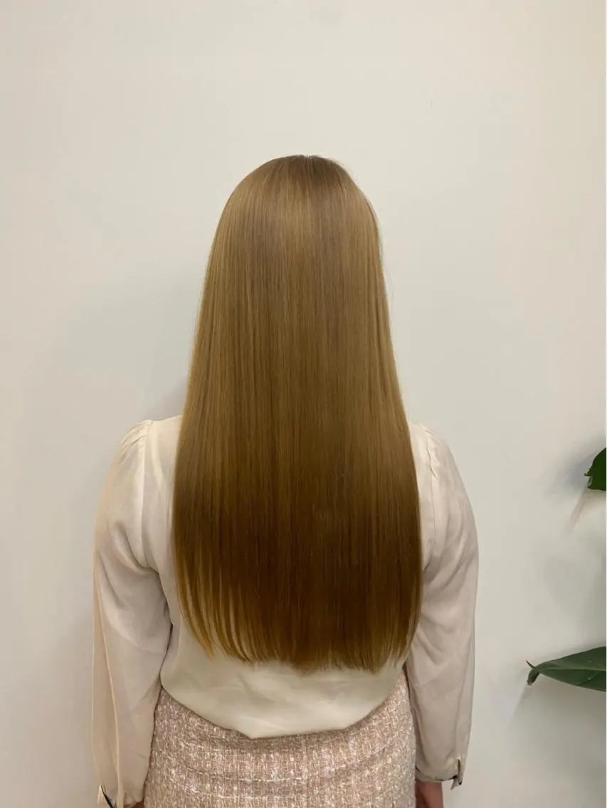 ロング カット トリートメント ヘッドスパ 浜野 真貴のヘアスタイル