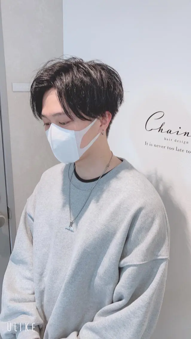 ショート カラー カット Chainon　山中 拓也のヘアスタイル