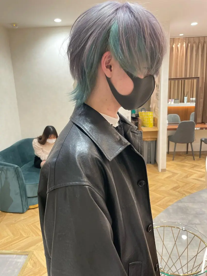 ショート ミストバング 韓国風カラー 卒業式のヘアスタイル 髪質改善 韓国風ヘア 塚本 征也のヘアスタイル