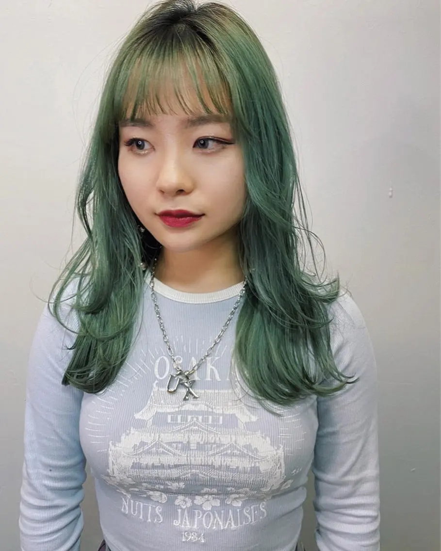 カラー 🧡色落ちまで2度 楽しめる🧡ヨシキのヘアスタイル