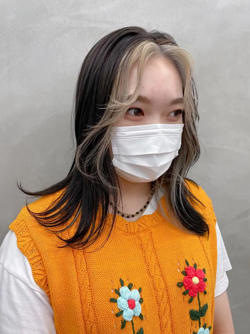 ロング カラー レイヤーカット 🪩yurikaのヘアスタイル