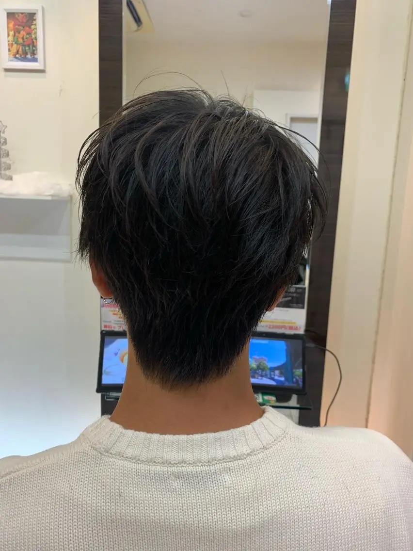 メンズ マッシュ 刈り上げ RIKA/ 大宮のヘアスタイル