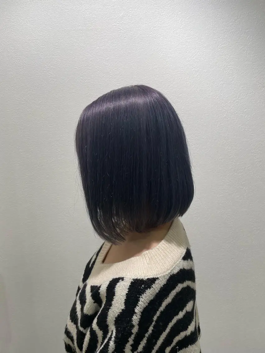 ミディアム カラー アッシュ ブリーチ 色川 優斗《髪質改善》のヘアスタイル