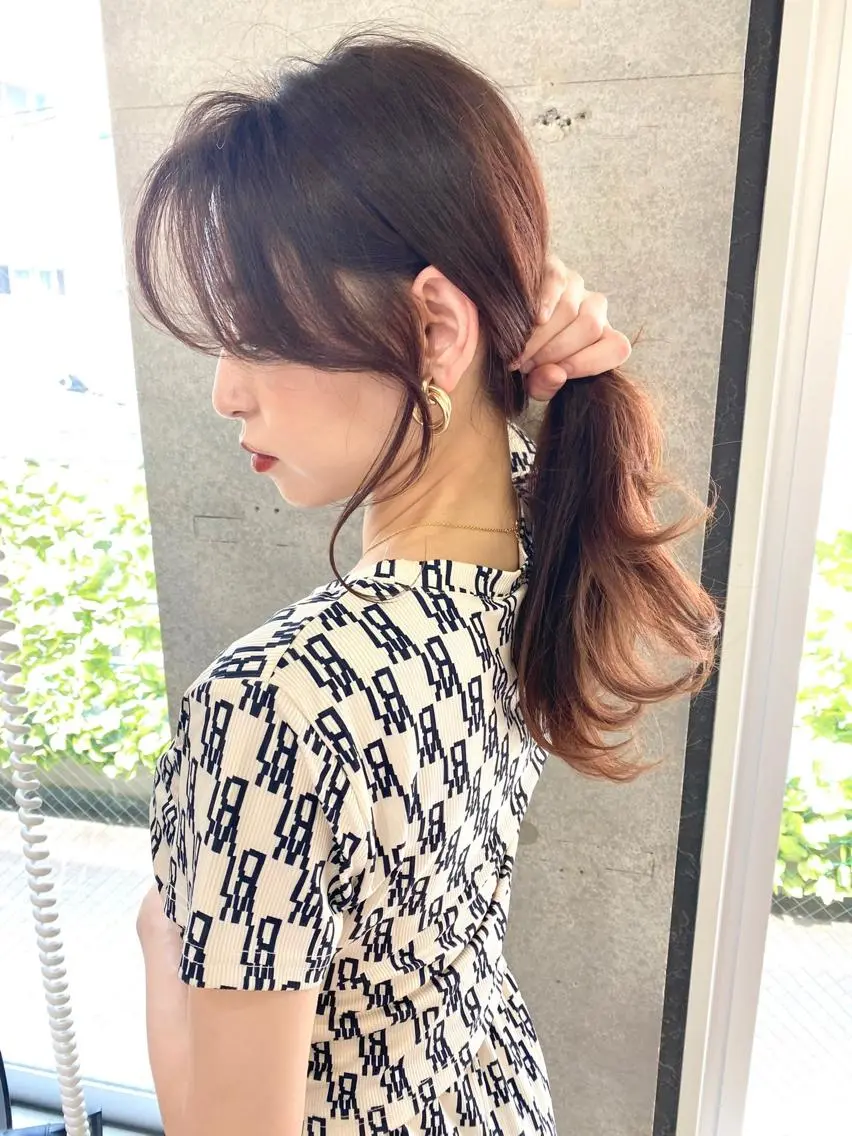 ロング 似合わせレイヤー 🇰🇷荒木洋文のヘアスタイル