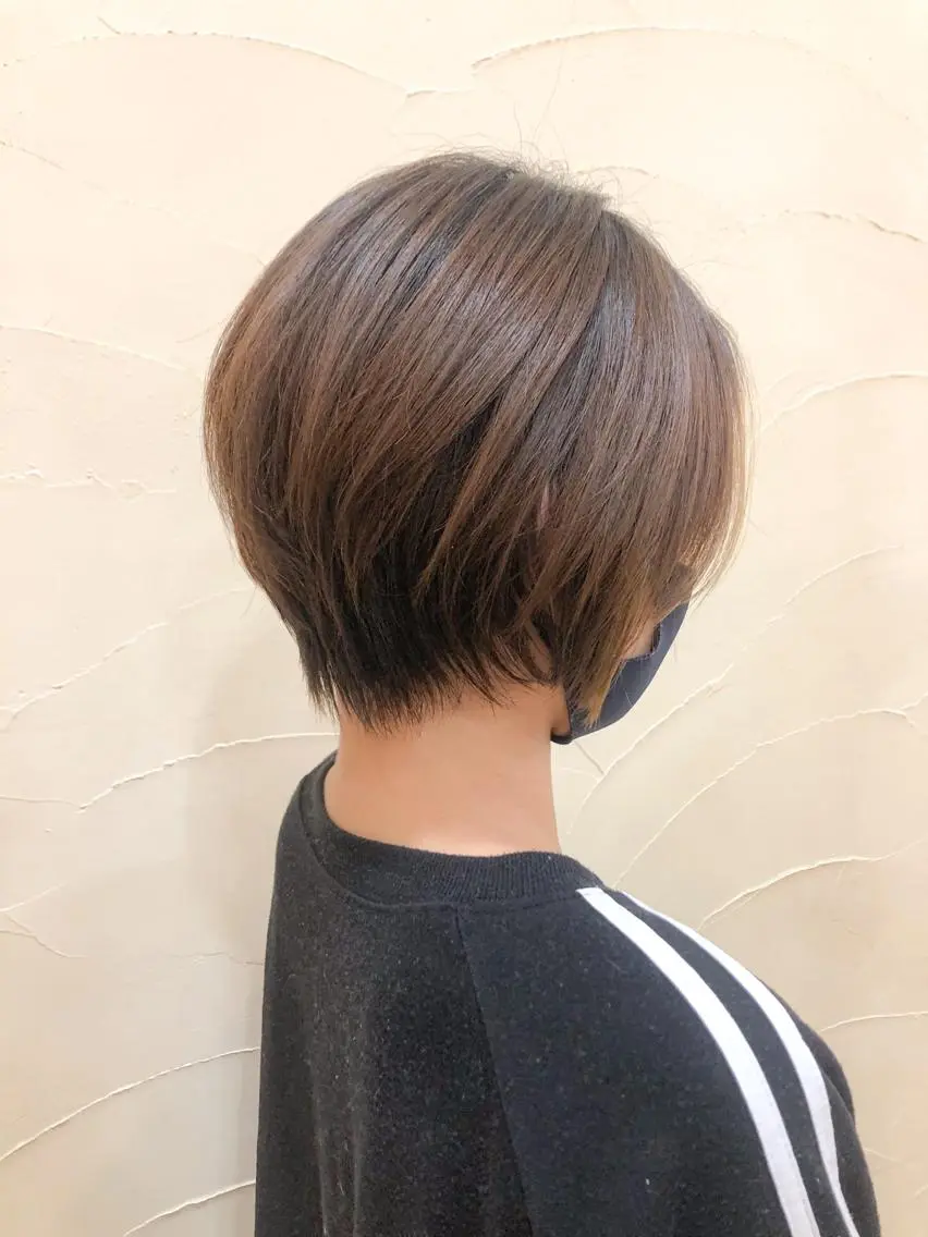 ショート カラー ヘアアレンジ 髪質改善ストレート ⚡️下ノ村柊斗⚡️のヘアスタイル