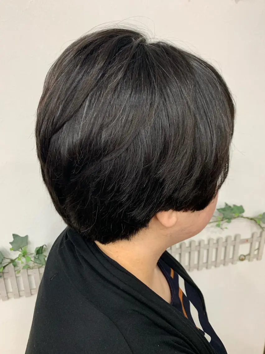 ショート ショートヘア 安藤 まどかのヘアスタイル