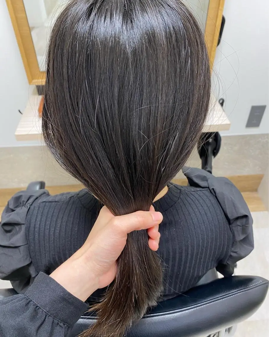 ロング 美髪クリエーター テラダタエコのヘアスタイル