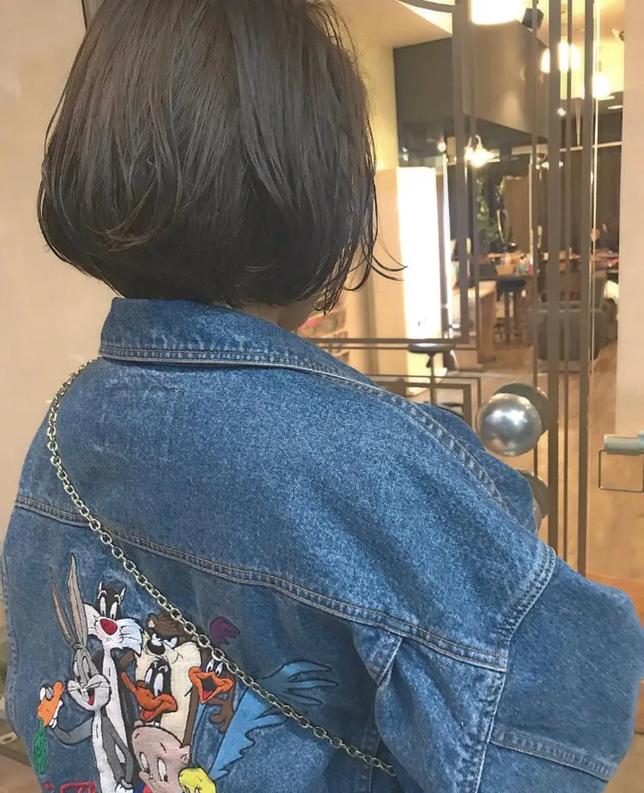ショート カラー ヘアアレンジ マツエク・マツパ ボブ カット ヘアカラー トリートメント Kawaguchi Arisaのヘアスタイル