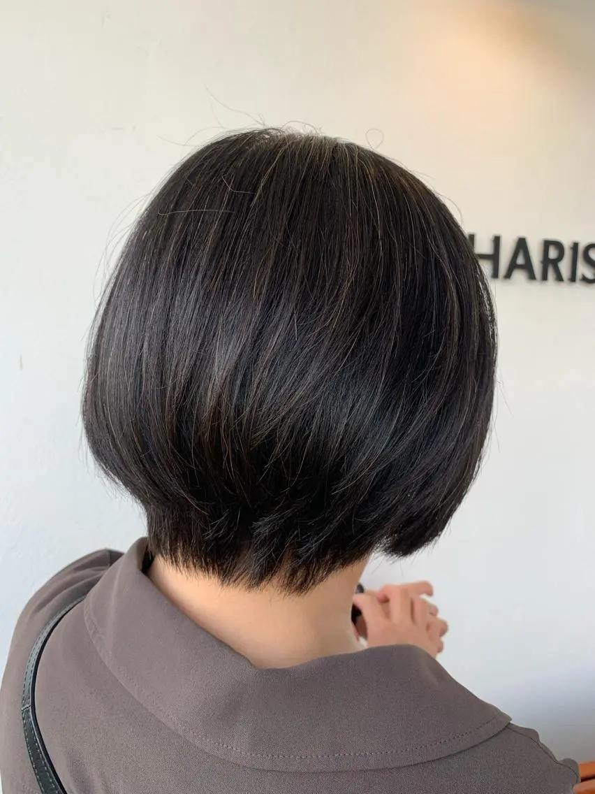 ショート ショートボブ ボブ ショートヘア 青木 くるみのヘアスタイル