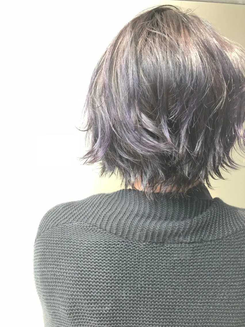 ショート ハイライト 中野 恵脩のヘアスタイル