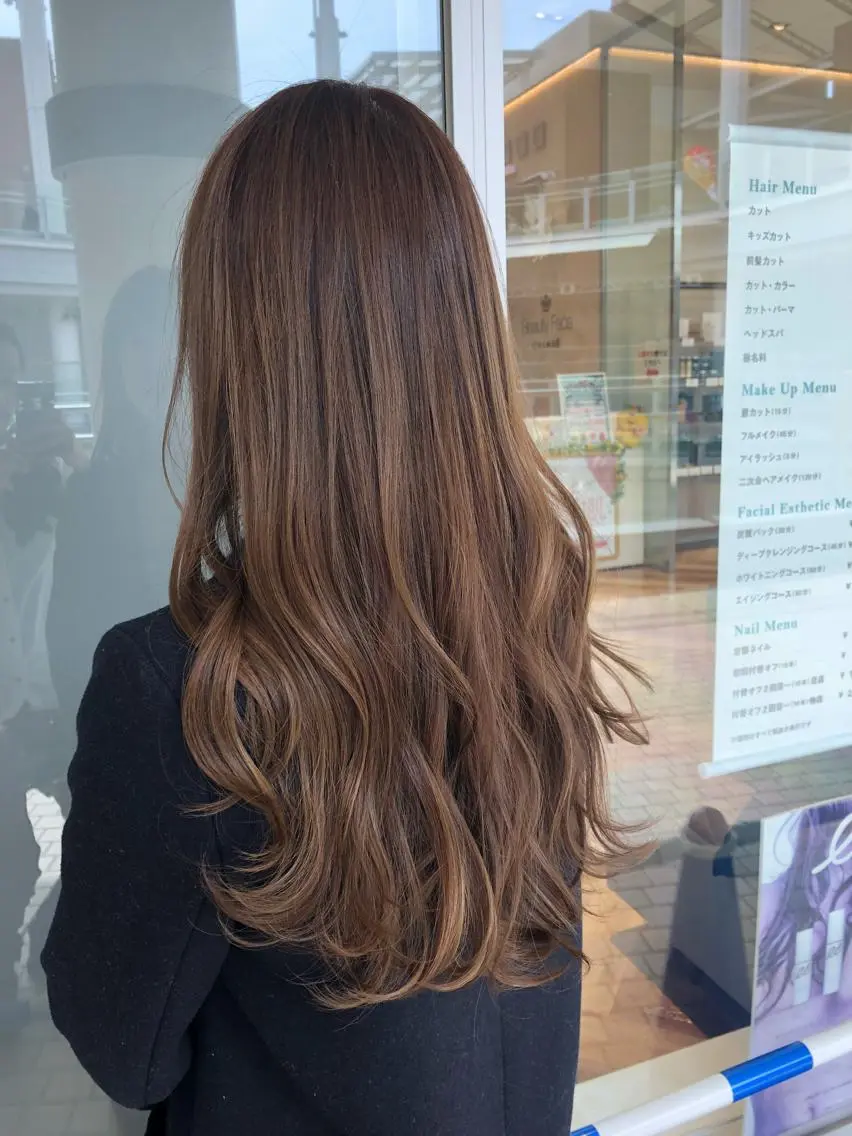 ロング カラー 酒井 敬之のヘアスタイル