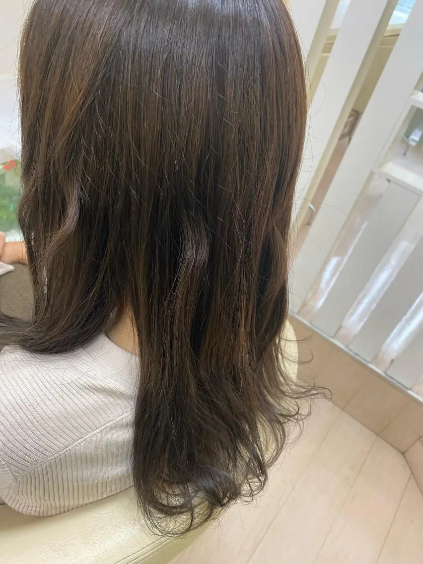 カラー おん眉美容師eMu✄ yuka‪🤍のヘアスタイル