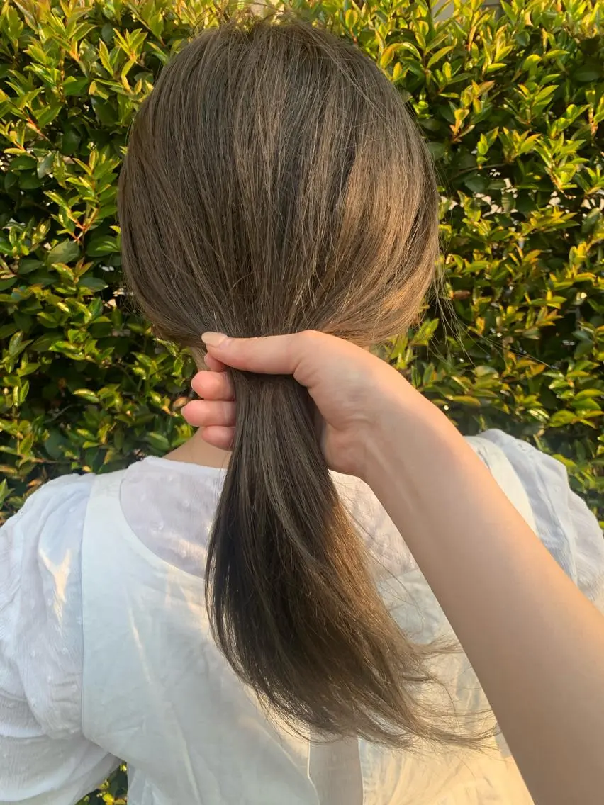 カラー 透明感カラー グレージュ Eleanor 池袋 ミカのヘアスタイル