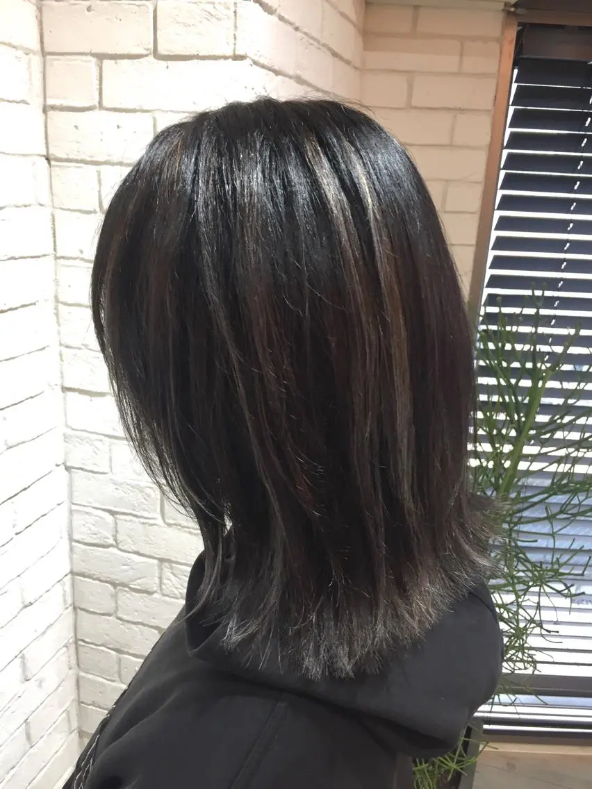 ミディアム カラーアンドケアリタ kitamuuuのヘアスタイル