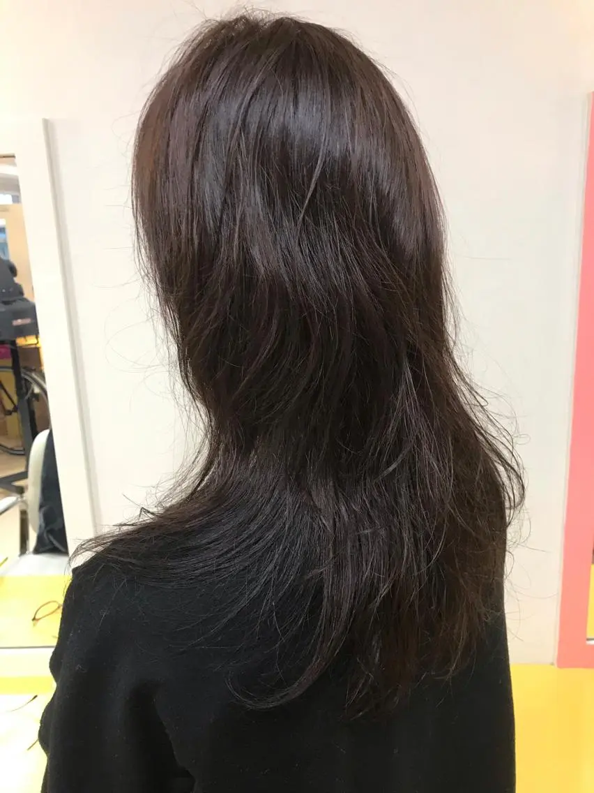 ロング カラー パーマ 横田 尚登のヘアスタイル