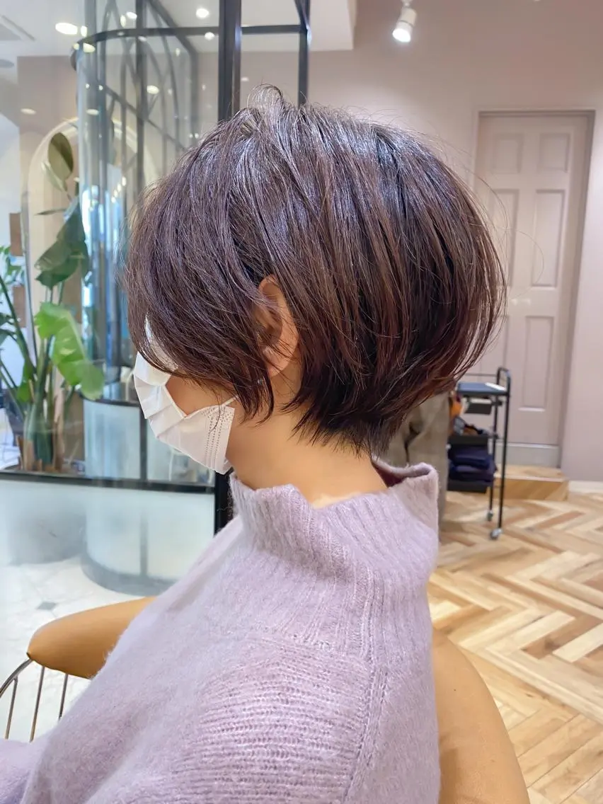 ショート カット トリートメント 🇰🇷韓国レイヤー 錦糸町【北山謙三】のヘアスタイル