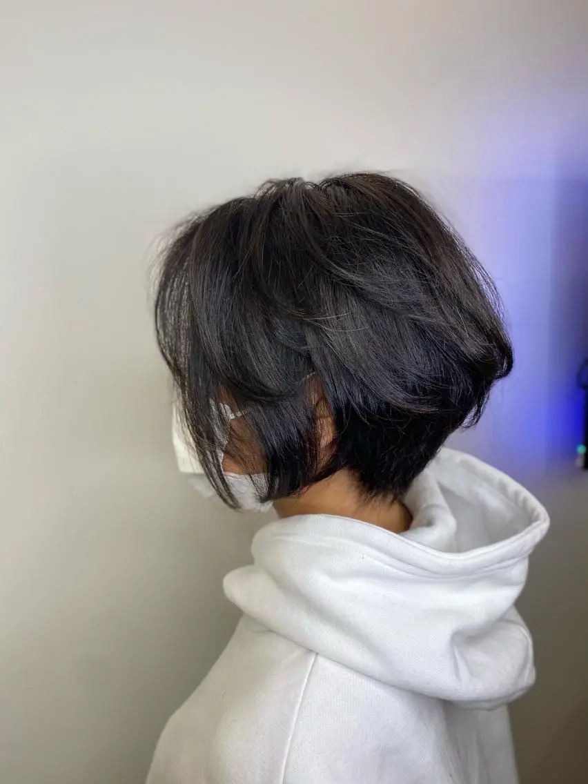 ショート ハンサムショート ショートヘア カット Luzir⭐︎ GEN⭐︎のヘアスタイル